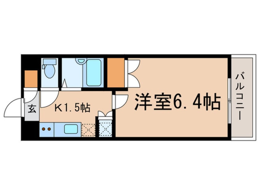 間取図 fortuna目白(102)