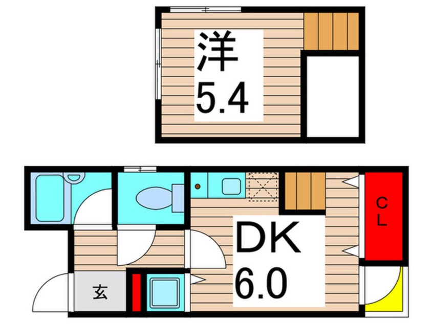 間取図 グリーンプラザ南綾瀬Ⅱ（304）