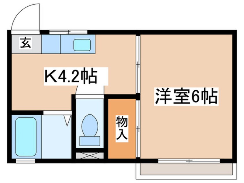 間取図 シーウィンド　チガサキ