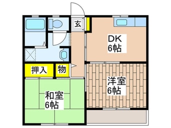 間取図 リヴァ－ジュ湘南