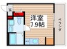 松戸Base 1Rの間取り