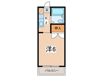 間取図 パレ白楽