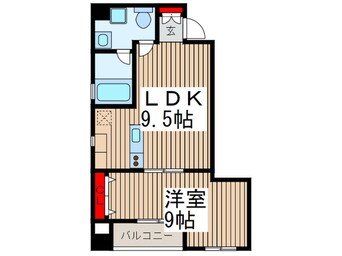 間取図 アクシーズグランデ蕨Ⅱ