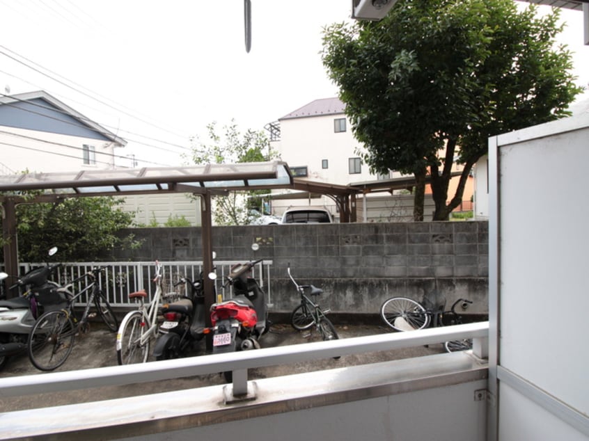 室内からの展望 シャト－ロマネ