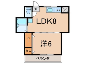 間取図 大井町ハイツ