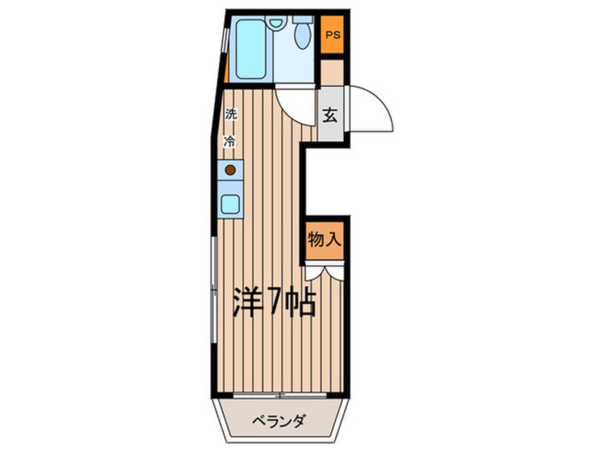 間取図 TOPROOMLAPIS東十条