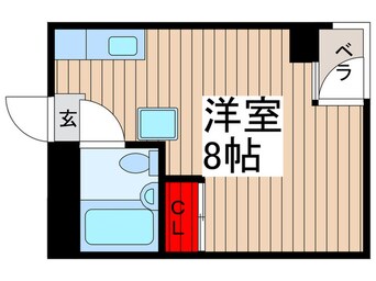 間取図 北千住東宝ハイム