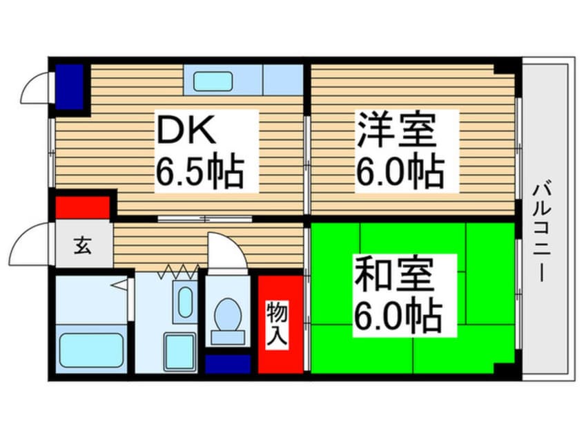 間取図 メゾン・ド・イズミ