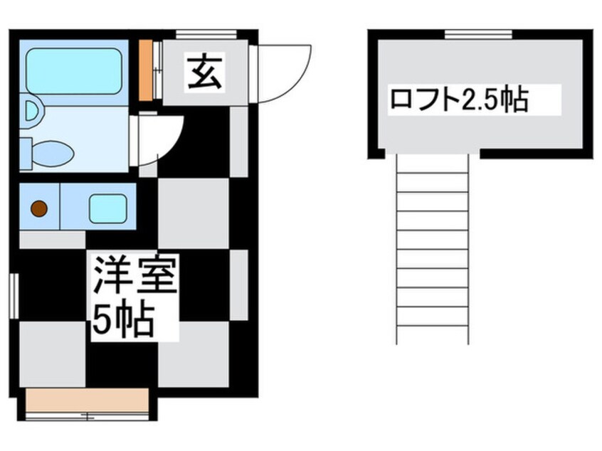 間取図 サンパレス桜台