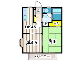 間取図 ファミ－ルＡ