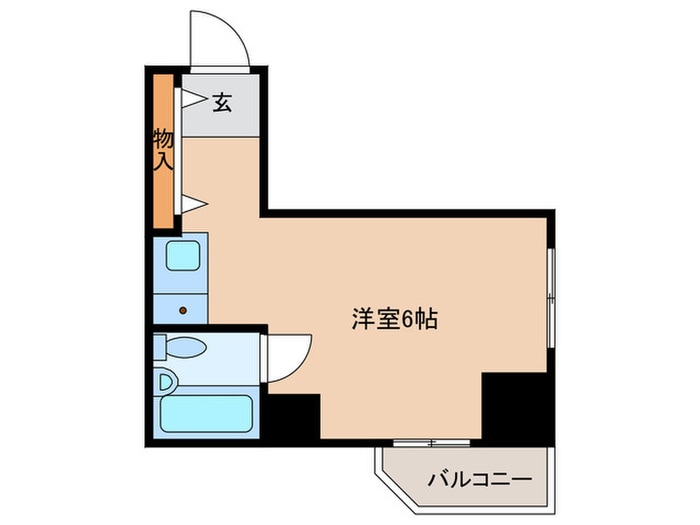 間取り図 ｽｶｲｺｰﾄ後楽園第２
