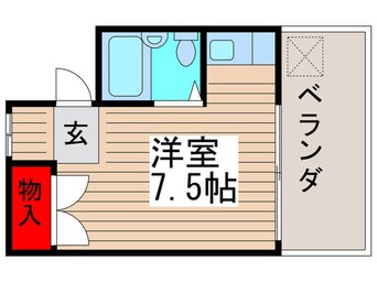 間取図 メゾン船橋法典