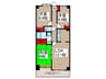 ﾗｲｵﾝｽﾞﾏﾝｼｮﾝ南浦和第２（502） 3LDKの間取り