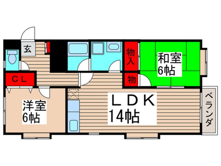 間取図 武藤第一マンション