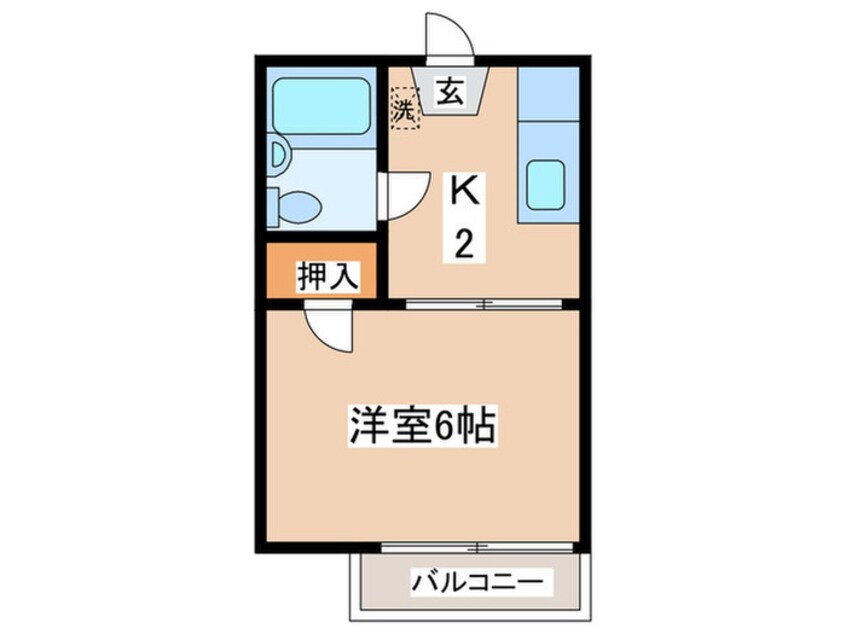 間取図 ヴィラアスカ