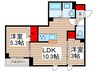仮）南花畑3丁目PJ 2LDKの間取り