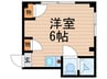 フラットリット 1Rの間取り