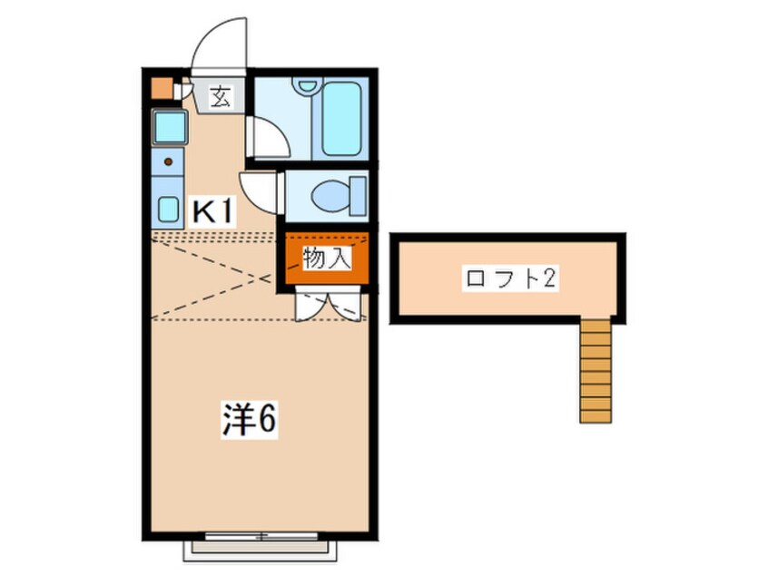 間取図 ジュネス１