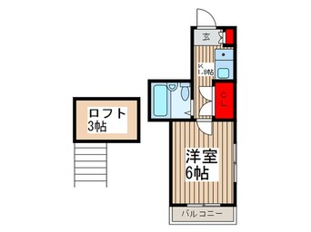 間取図 Ｍｏｍｏ　Ｐａｌａｃｅ