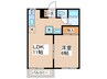 コーポ吉村 1LDKの間取り