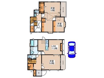 間取図 浜田山２丁目戸建