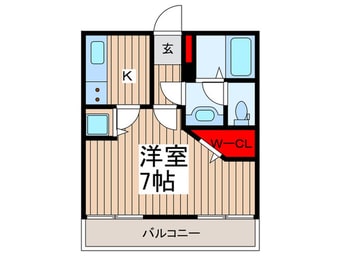 間取図 カーサ朝霞