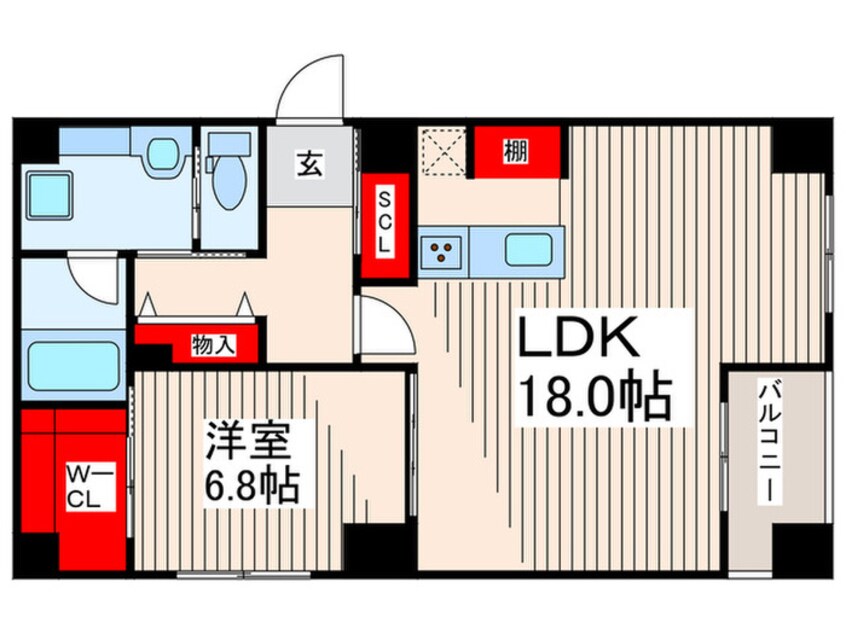 間取図 レクス船堀４丁目