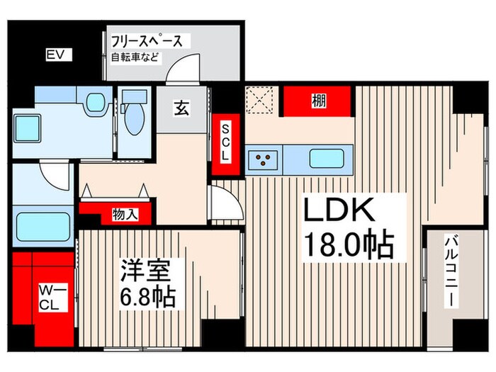 間取り図 レクス船堀４丁目