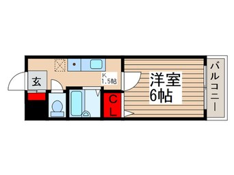 間取図 芝コ－ポ３号館