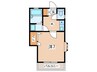 ＣＡＳＡ　ＩＮＯＵＥ　ＵＮＯ 1Kの間取り
