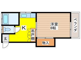 間取図 グリ－ンハイツ