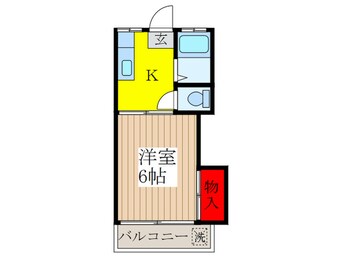 間取図 グリ－ンハイツ