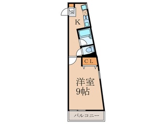 間取図 アルテ南長崎