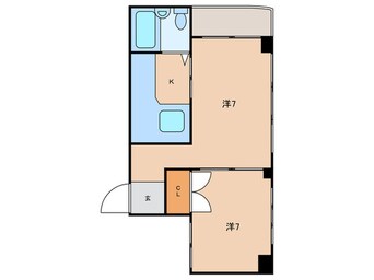 間取図 秋博ビル高砂