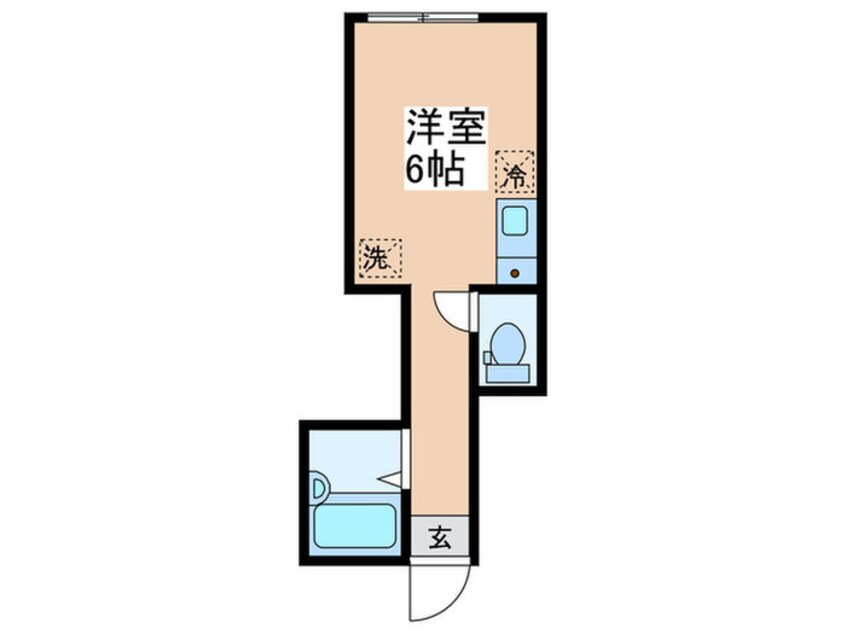 間取図 豊島園１ＡＰ