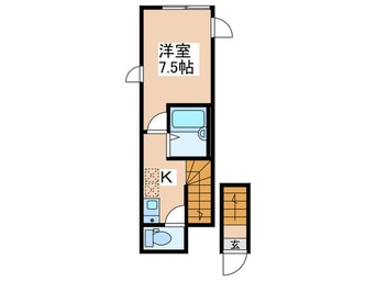 間取図 豊島園１ＡＰ