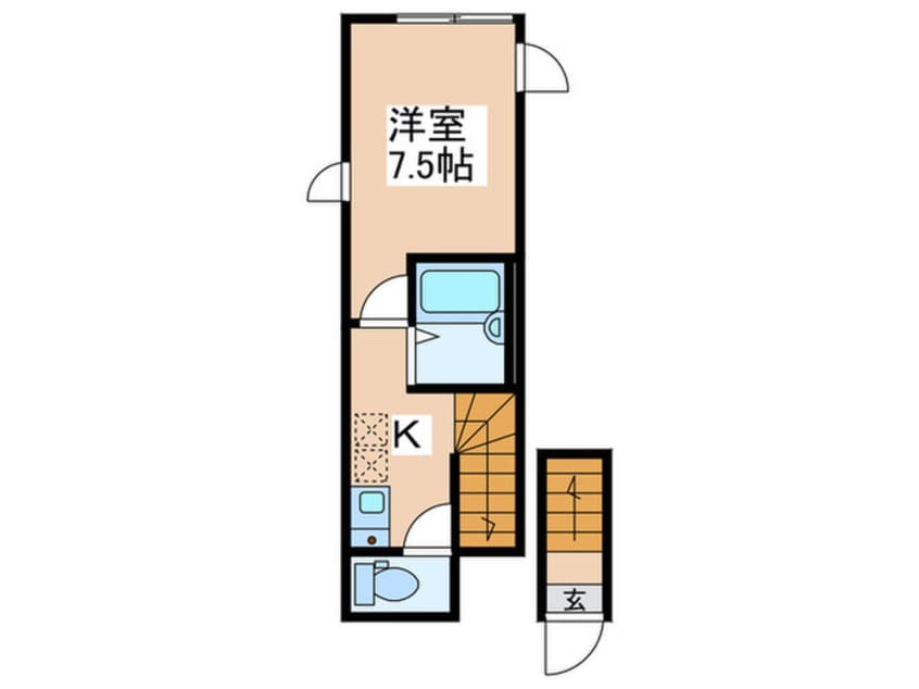 間取図 豊島園１ＡＰ