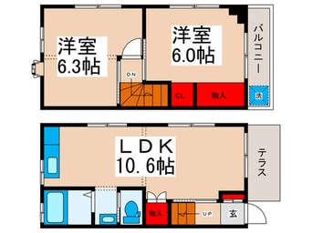 間取図 堀江６丁目住宅