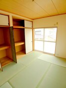 室内からの展望 コーポつきじま