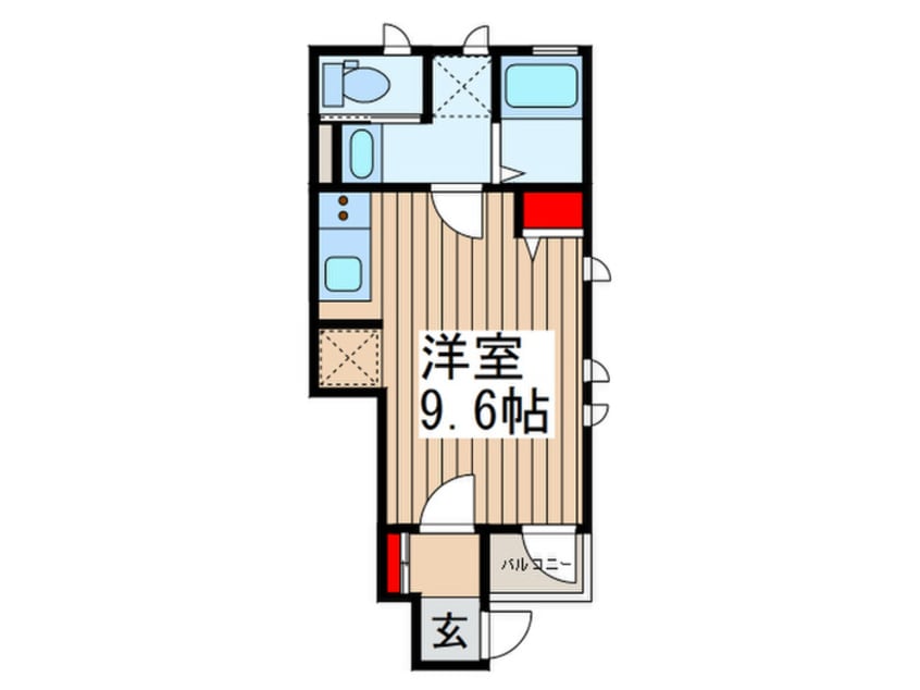 間取図 ハウスカオル桶川