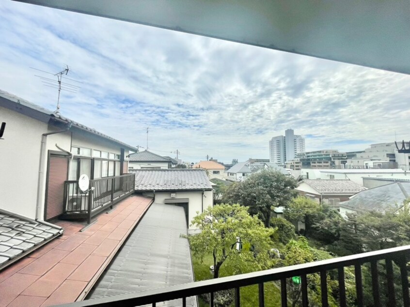 室内からの展望 コ－ポ山田Ａ