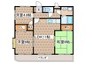 プリマベ－ラ壱番館 3LDKの間取り