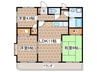プリマベ－ラ壱番館 3LDKの間取り