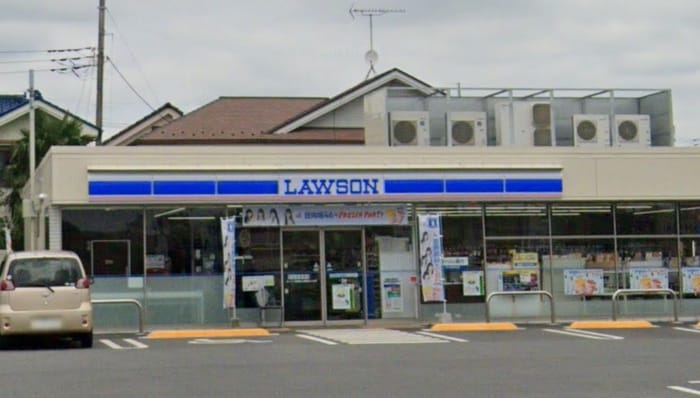 ローソン残堀五丁目店(コンビニ)まで756m プリマベ－ラ壱番館