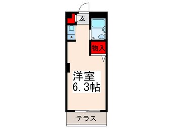 間取図 レジデンス田中