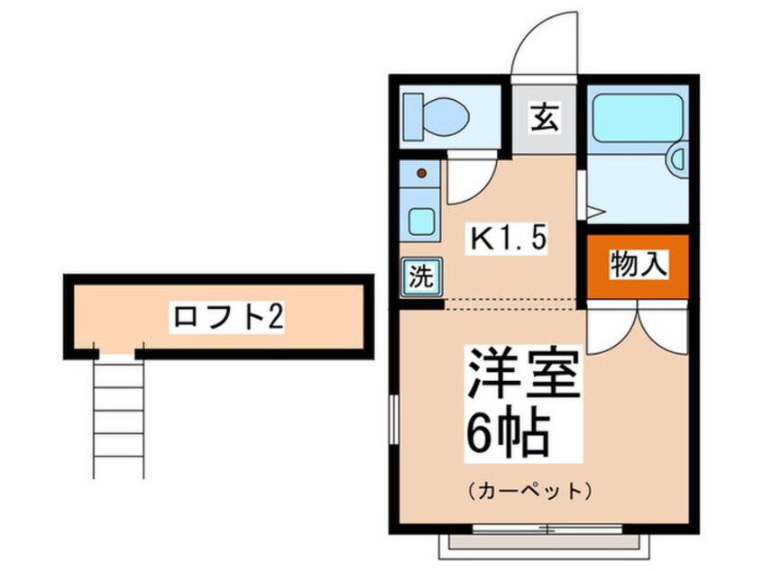 間取図 ジュネス２