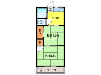 間取図 グリーンコーポ