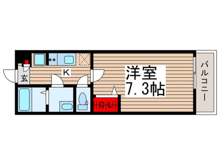 間取図 リブリ・ルームス幕張