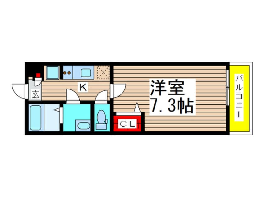 間取図 リブリ・ルームス幕張