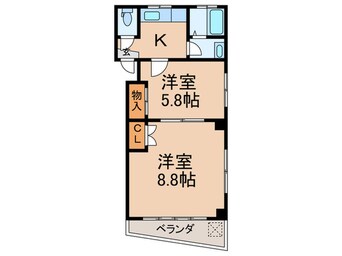 間取図 グラシアス大森